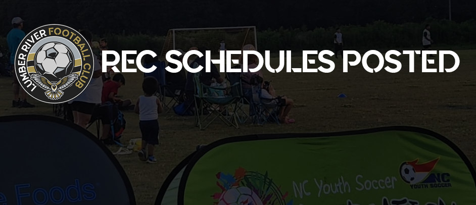 Fall 2024 Recreation Schedules Posted